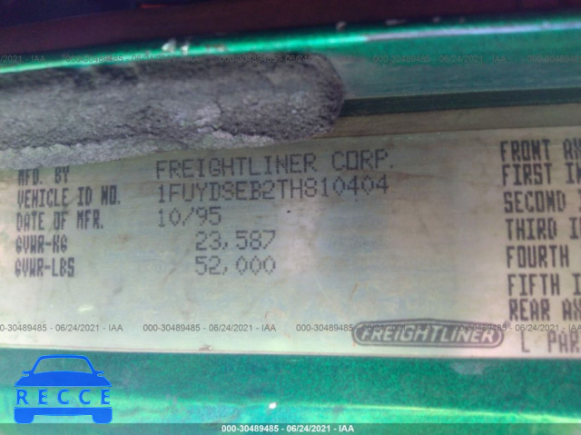 1996 FREIGHTLINER FLD FLD120 1FUYDSEB2TH810404 image 8