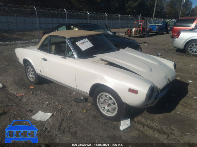 1982 Fiat 124 SPIDER ZFAAS00B2C5003755 image 0