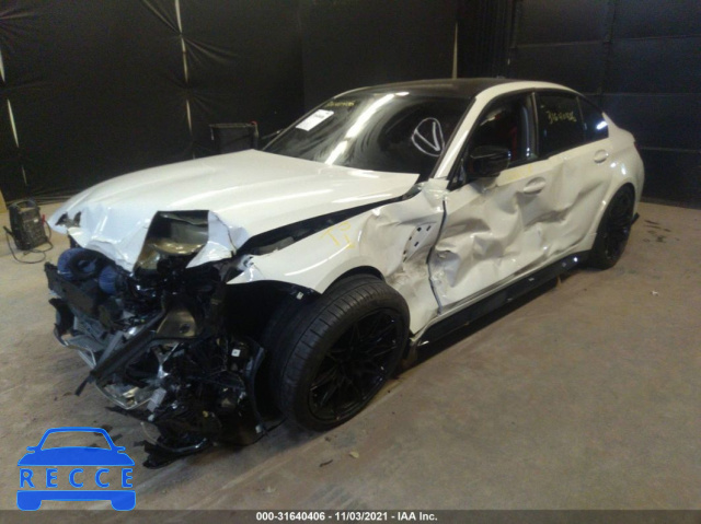 2021 BMW M3 COMPETITION WBS33AY05MFL28282 image 1