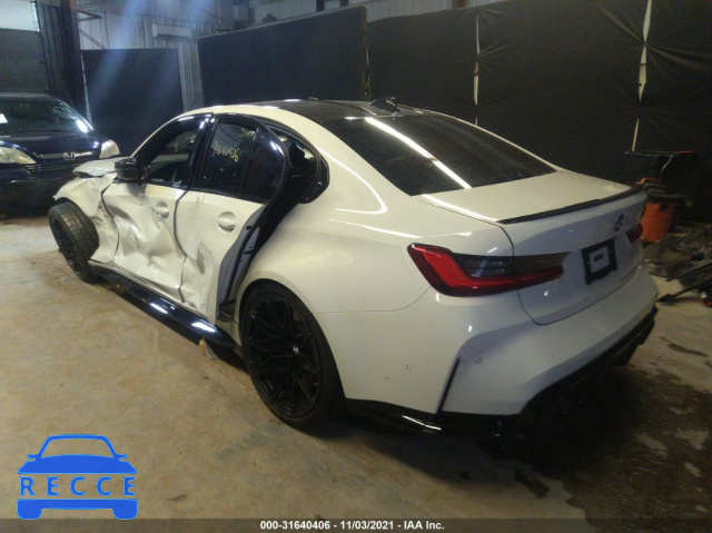 2021 BMW M3 COMPETITION WBS33AY05MFL28282 image 2