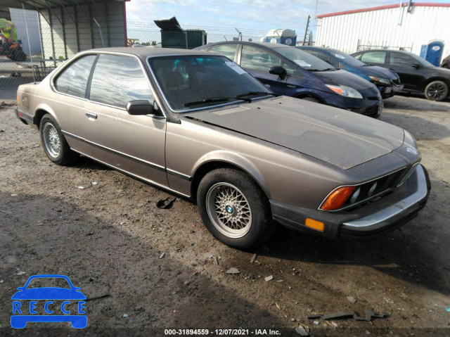 1987 BMW 635 CSI AUTOMATICATIC/L6 WBAEC8408H3265259 image 0