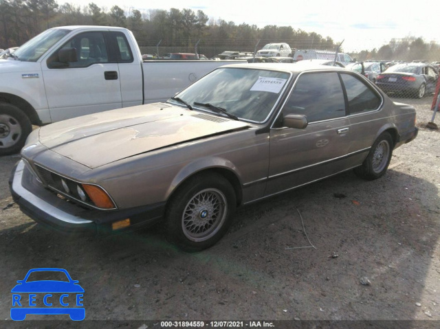 1987 BMW 635 CSI AUTOMATICATIC/L6 WBAEC8408H3265259 image 1