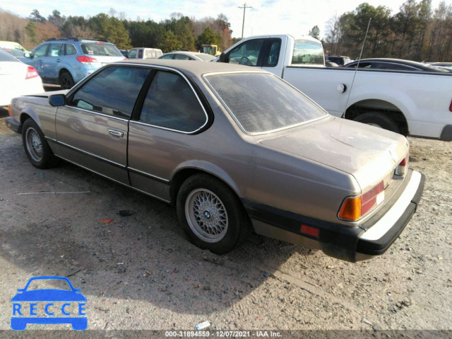 1987 BMW 635 CSI AUTOMATICATIC/L6 WBAEC8408H3265259 image 2