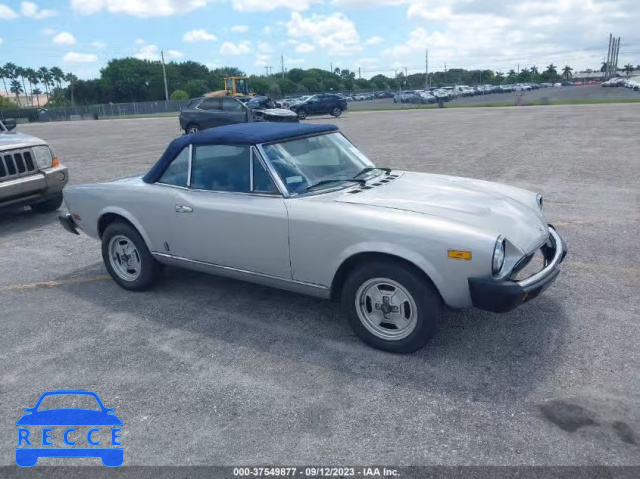 1982 FIAT 124 SPIDER ZFAAS00B6C8188164 Bild 0