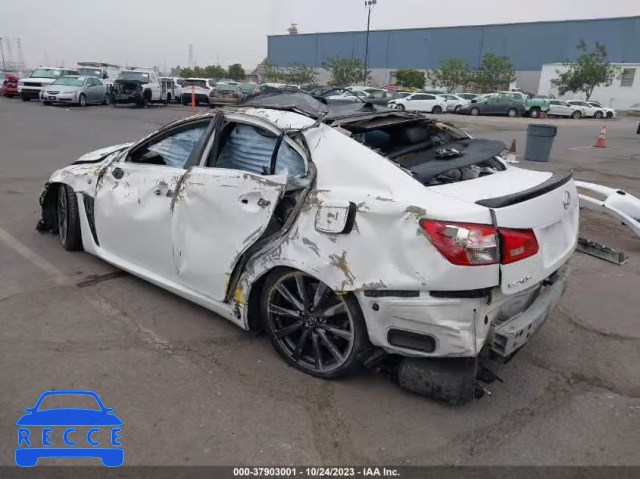 2009 LEXUS IS F JTHBP262395005572 image 2