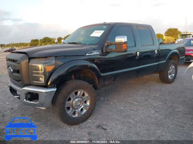 2013 FORD F-250 LARIAT 1FT7W2BTXDEA02086 зображення 1