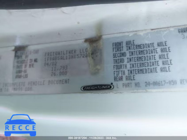 2003 FREIGHTLINER MEDIUM CONVENTIONAL FL70 1FVABSAL13HK57228 image 8