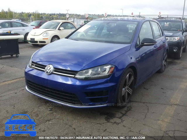 2016 VOLKSWAGEN GOLF R WVWLF7AU7GW134792 зображення 1