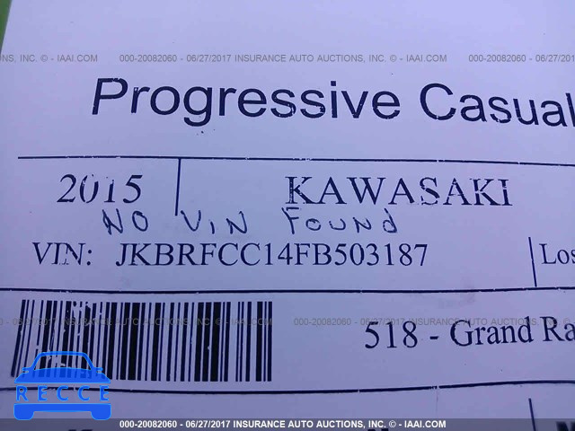 2015 KAWASAKI KRF800 C JKBRFCC14FB503187 image 9