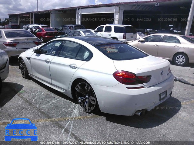 2016 BMW M6 GRAN COUPE WBS6E9C54GG437081 image 2