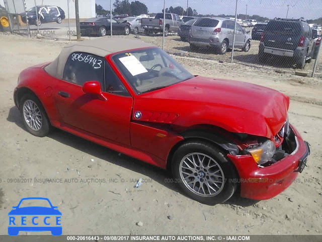 1999 BMW Z3 2.3 4USCH9335XLF81548 зображення 0