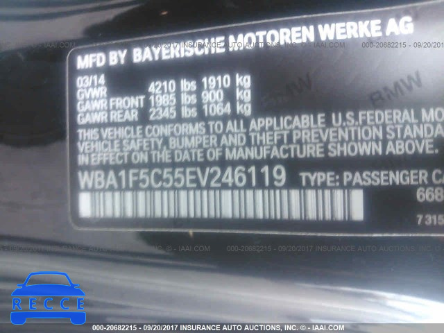2014 BMW 228 I WBA1F5C55EV246119 image 8