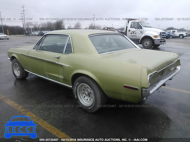1968 FORD MUSTANG 8F01T211347 image 2