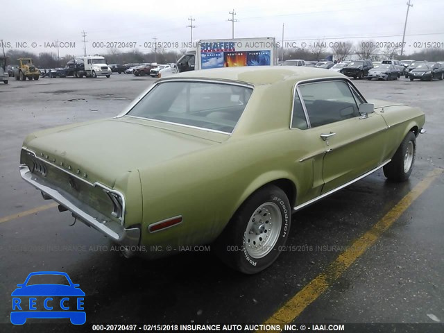 1968 FORD MUSTANG 8F01T211347 image 3