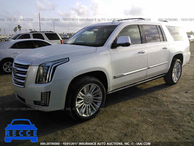 2017 CADILLAC ESCALADE ESV PLATINUM 1GYS4KKJ2HR154368 зображення 1