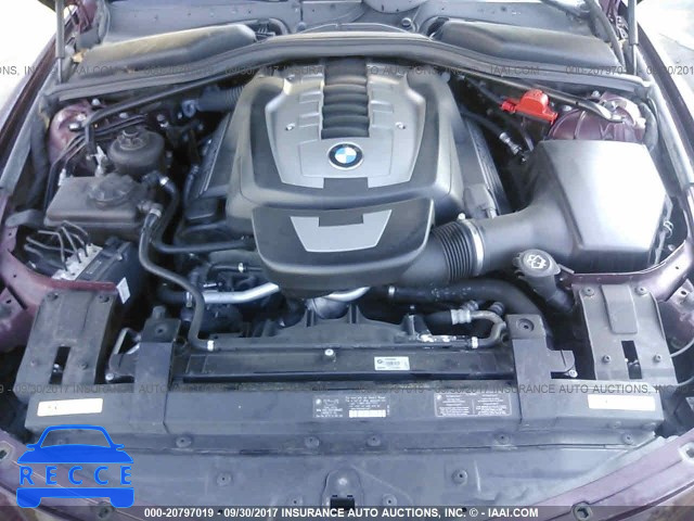 2008 BMW 650 I WBAEB53558CX62882 зображення 9