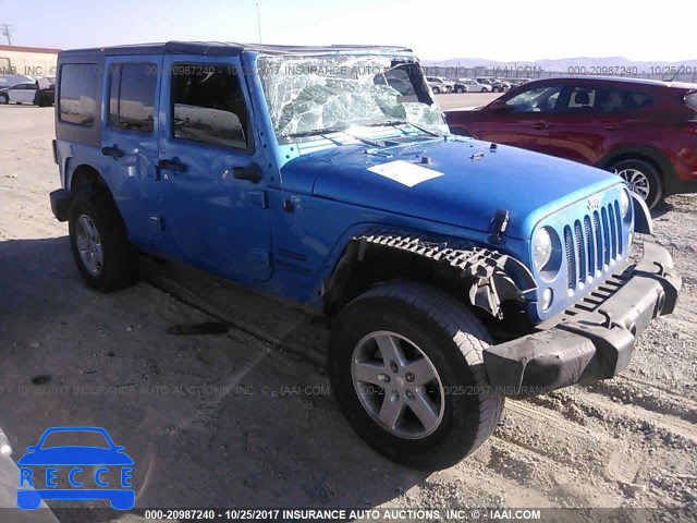 2015 JEEP WRANGLER UNLIMITE SPORT 1C4HJWDGXFL511829 image 0