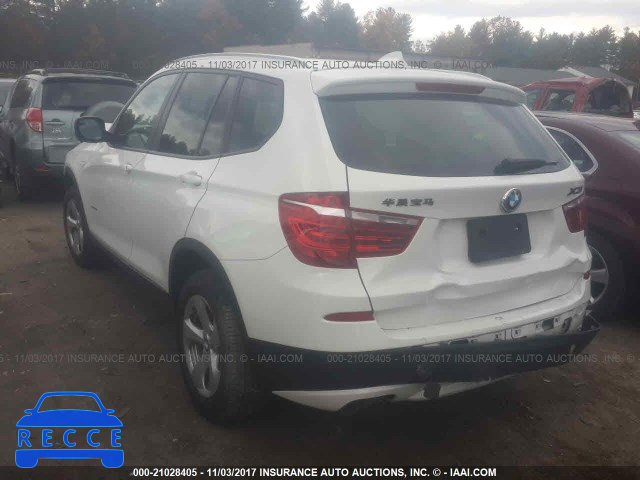 2012 BMW X3 XDRIVE28I 5UXWX5C59CL720909 image 2