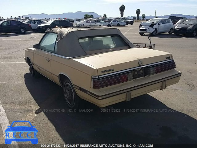1985 CHRYSLER LEBARON 1C3BC55E1FG215294 image 2