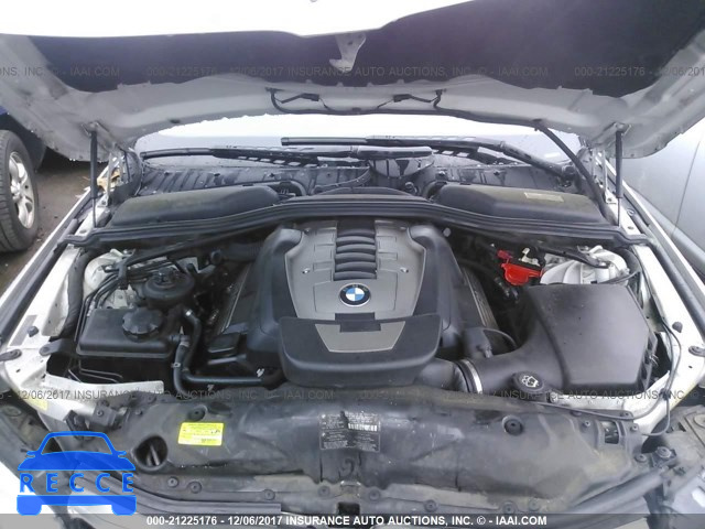 2007 BMW 550 I WBANB535X7CP08685 зображення 9