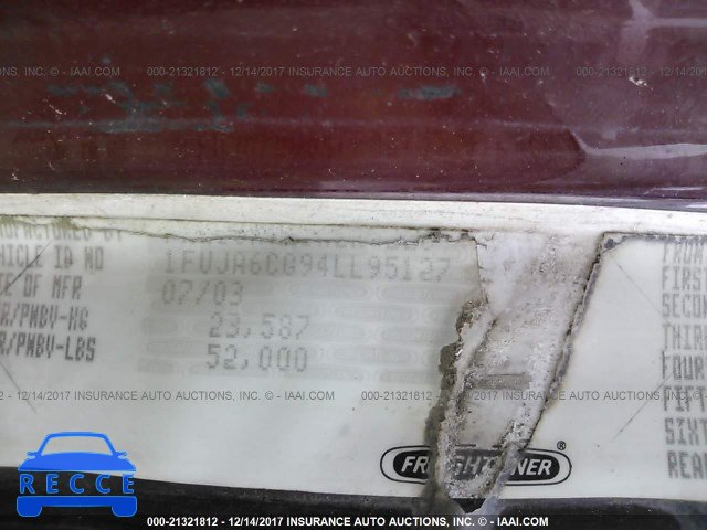 2004 FREIGHTLINER COLUMBIA COLUMBIA 1FUJA6CG94LL95127 image 9