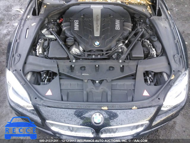 2013 BMW 650 XI WBA6B4C52DD098673 зображення 9