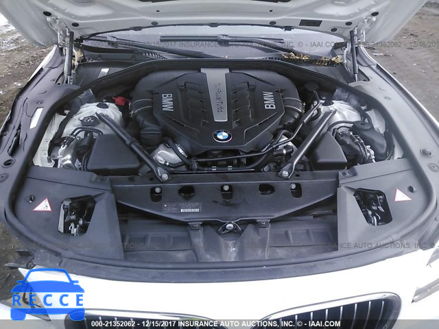 2014 BMW 750 LXI WBAYF8C55ED141750 зображення 9