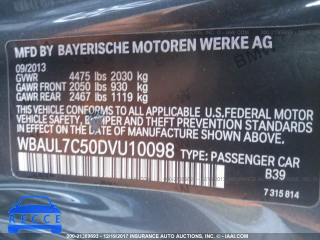 2013 BMW 128 I WBAUL7C50DVU10098 Bild 8