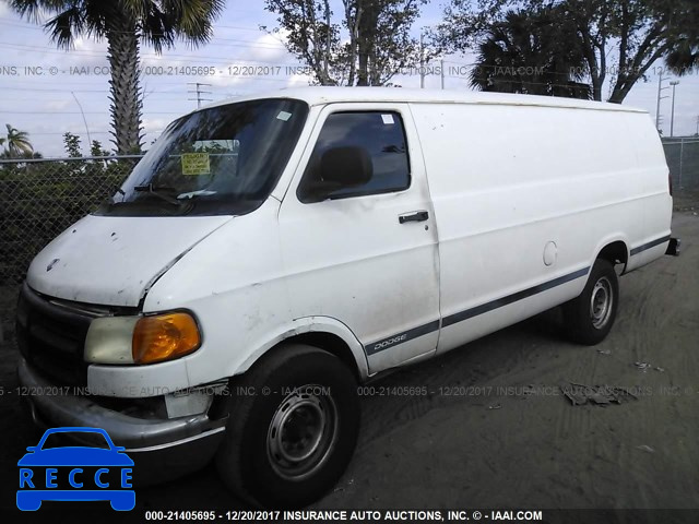 2002 DODGE RAM VAN B3500 2B7KB31Z82K140235 зображення 1