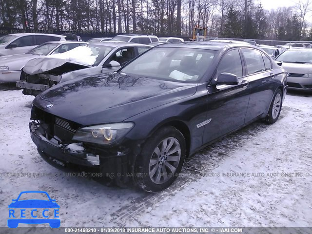 2011 BMW 750 LXI WBAKC8C52BC434375 зображення 1