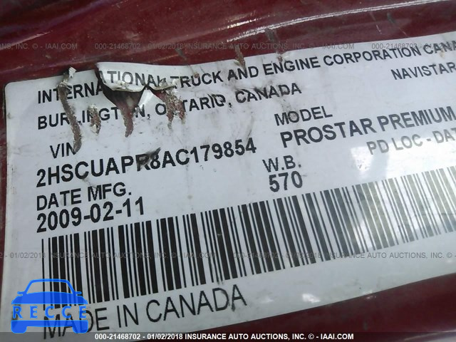 2010 INTERNATIONAL PROSTAR PREMIUM 2HSCUAPR8AC179854 image 9