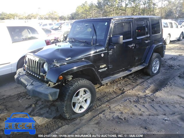 2008 JEEP WRANGLER UNLIMITE SAHARA 1J4GA59128L515431 image 1