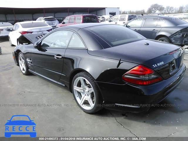 2009 MERCEDES-BENZ SL 600 WDBSK77F39F142809 image 2