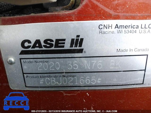 2007 CASE-INTERNATIONAL 2020 CBJ021665 image 8