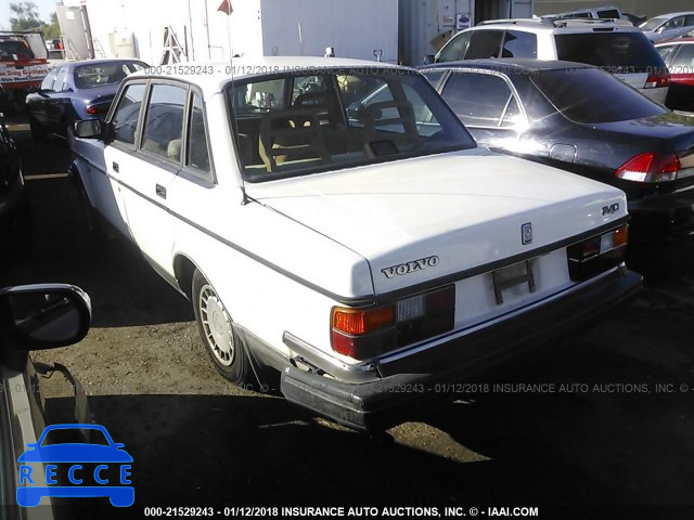 1992 VOLVO 240 GL YV1AS8819N1473840 image 2