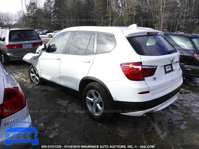 2012 BMW X3 XDRIVE28I 5UXWX5C51CL727384 Bild 2