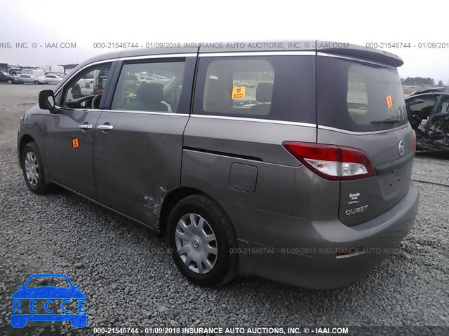 2016 NISSAN QUEST S/SV/SL/PLATINUM JN8AE2KP8G9150931 зображення 2