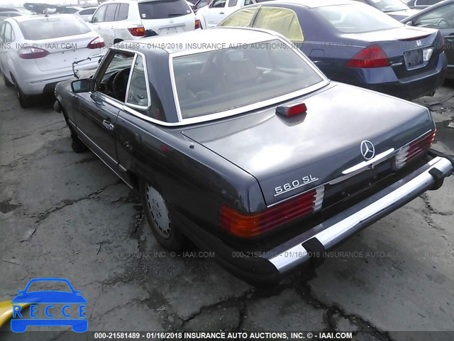 1987 MERCEDES-BENZ 560 SL WDBBA48D5HA063801 зображення 2