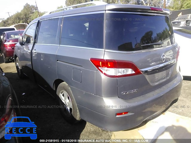 2016 NISSAN QUEST S/SV/SL/PLATINUM JN8AE2KP0G9151555 зображення 2