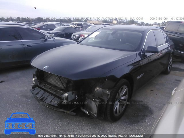 2012 BMW 740 LI WBAKB4C57CC576055 зображення 1