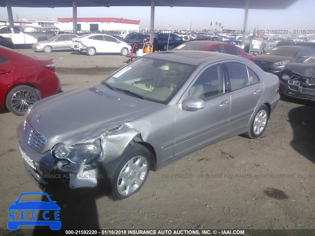 2006 MERCEDES-BENZ C 350 WDBRF56H76F728418 image 1