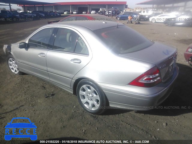 2006 MERCEDES-BENZ C 350 WDBRF56H76F728418 image 2