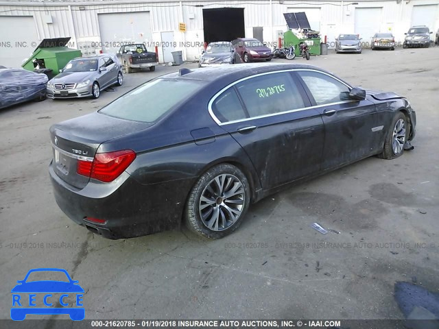 2012 BMW 750 LXI WBAKC8C58CC434785 зображення 3