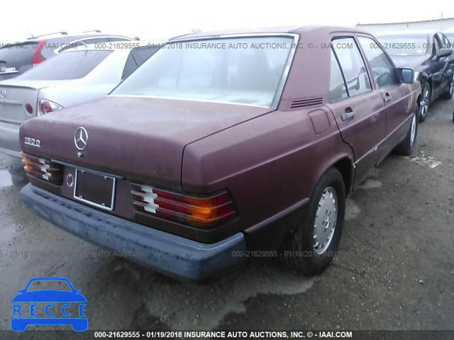 1984 MERCEDES-BENZ 190 D 2.2 WDBDB22A2EA034700 зображення 3