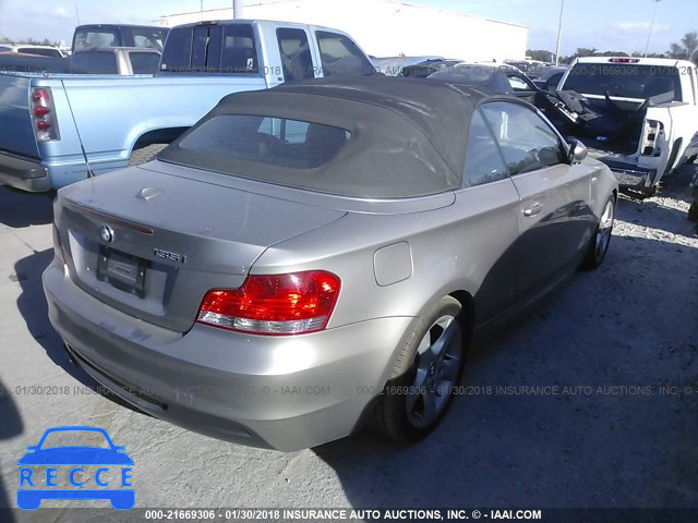 2008 BMW 135 I WBAUN93518VF55729 image 3