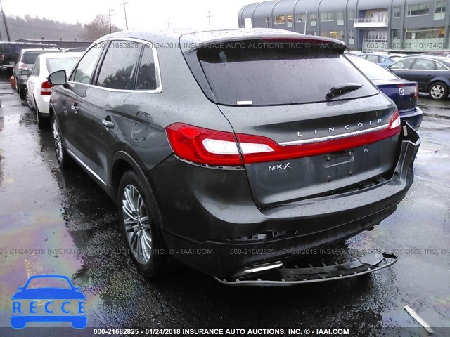 2017 LINCOLN MKX RESERVE 2LMPJ6LR3HBL29018 зображення 2