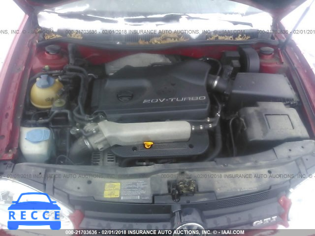 2001 VOLKSWAGEN GTI GLS 9BWDD61J214051080 image 9
