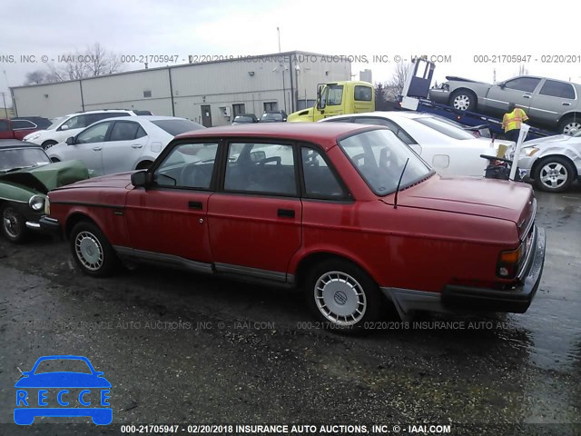1992 VOLVO 240 GL YV1AS8800N1476116 image 2