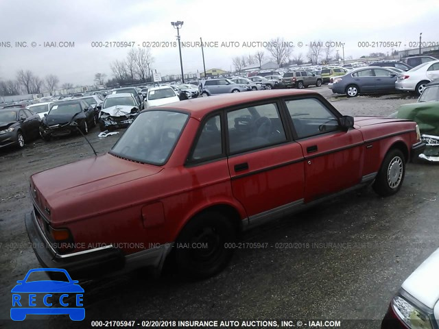 1992 VOLVO 240 GL YV1AS8800N1476116 image 3