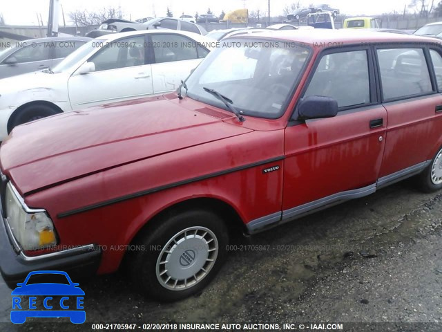 1992 VOLVO 240 GL YV1AS8800N1476116 image 5
